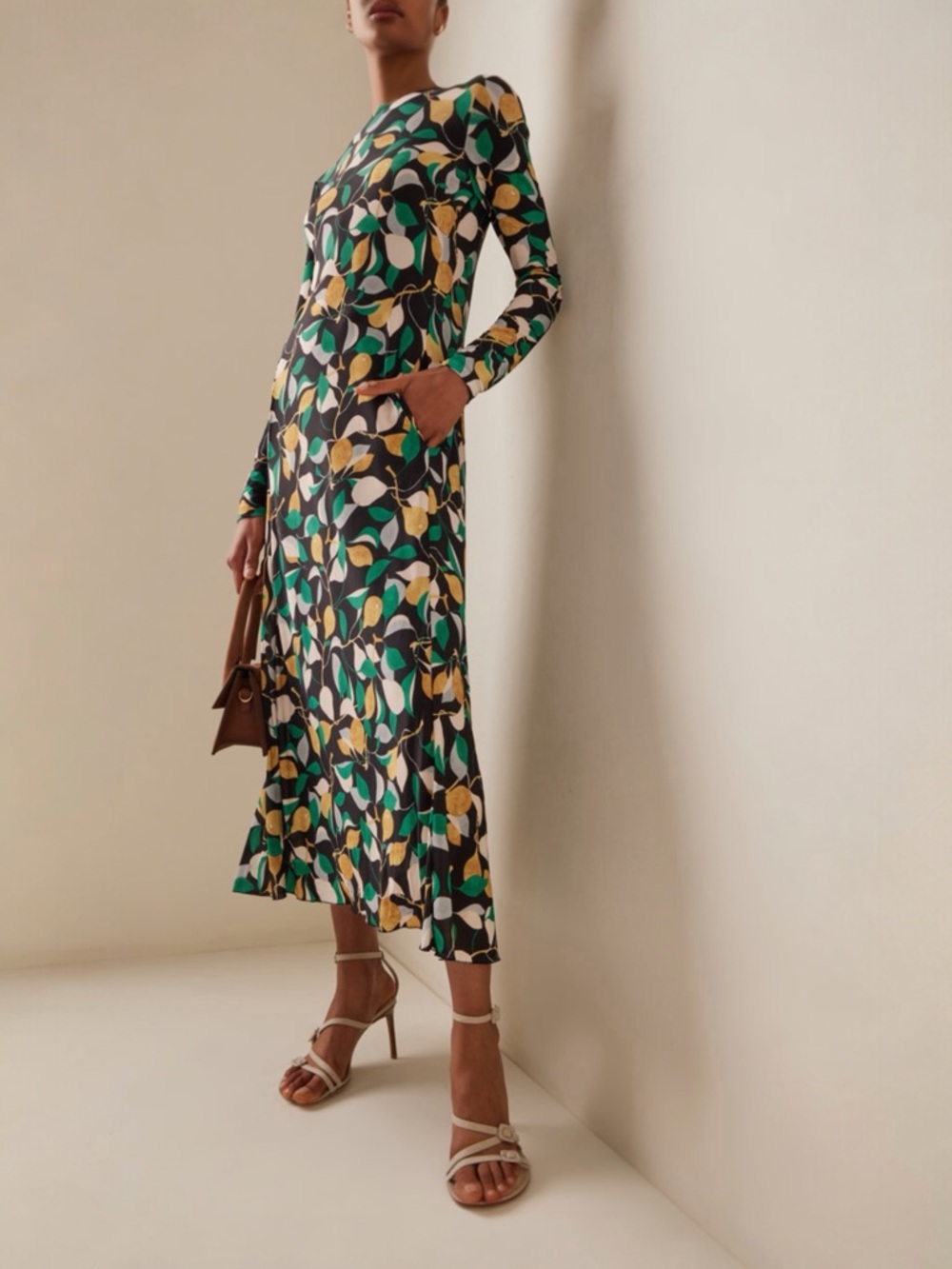 LA DOUBLEJ • Drifter Maxi Dress in Orchard Print